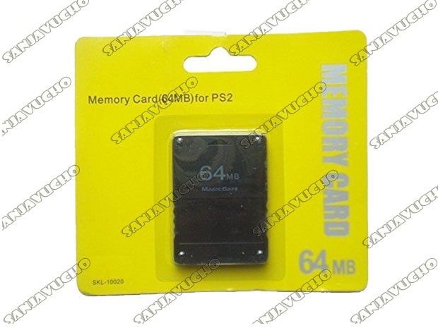 &u+ MEMORY CARD PS2 64 MB BLISTER CORTO SIN MARCA